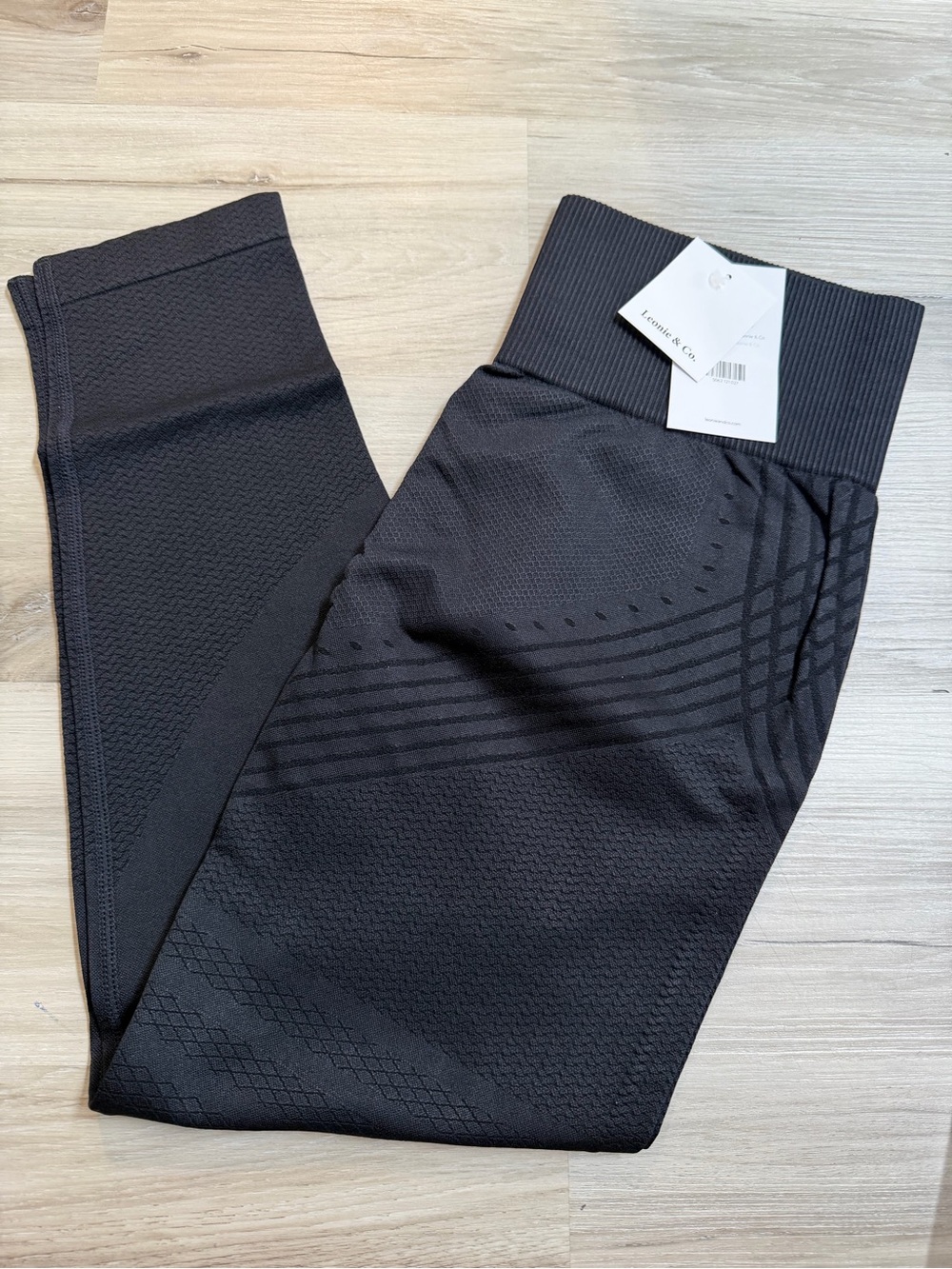 Women's High-Waist Black Shaping Leggings